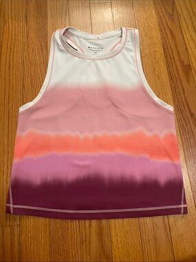 Athleta tank crop top